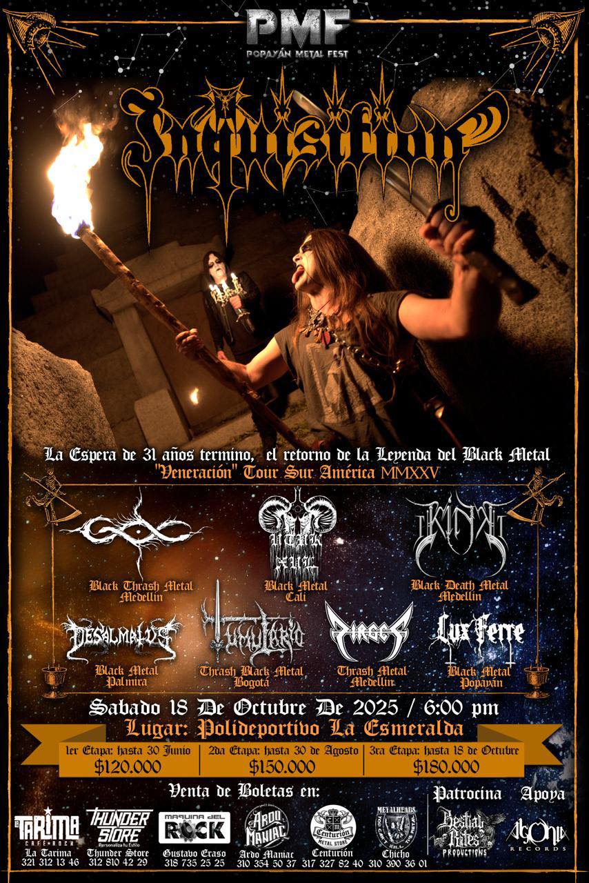 GOC en el Popayán Metal Fest